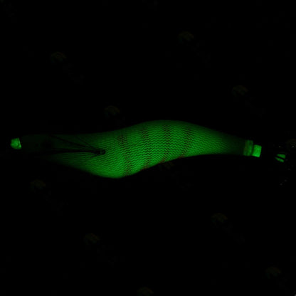 HENGJIA SJ059 Señuelo Cebo Camarón Luminoso De Madera