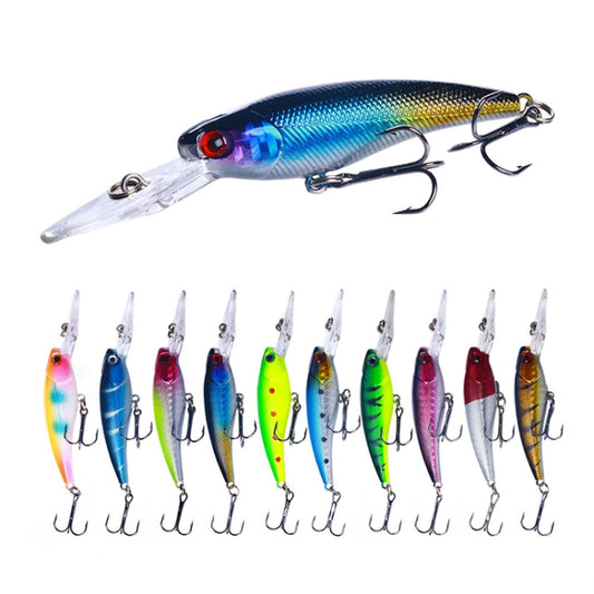 HENGJIA MI103 Señuelo Duro 9cm Ojo 3D Colores Multicolor