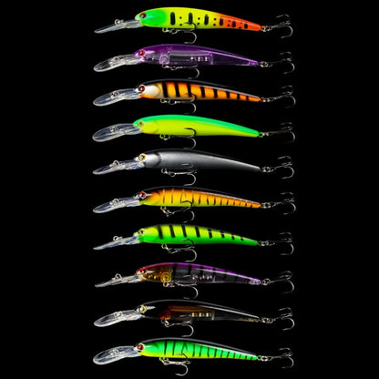 HENGJIA MI103 Señuelo Duro 9cm Ojo 3D Colores Multicolor