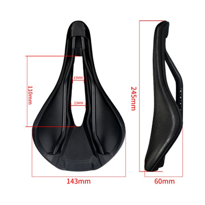 TOSEEK Cojín De Asiento Ancho Para Bicicleta Con Absorción