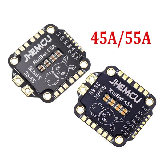 JHEMCU RuiBet ESC 4 en 1 para RC FPV 3-6S Dshot600 Profesional