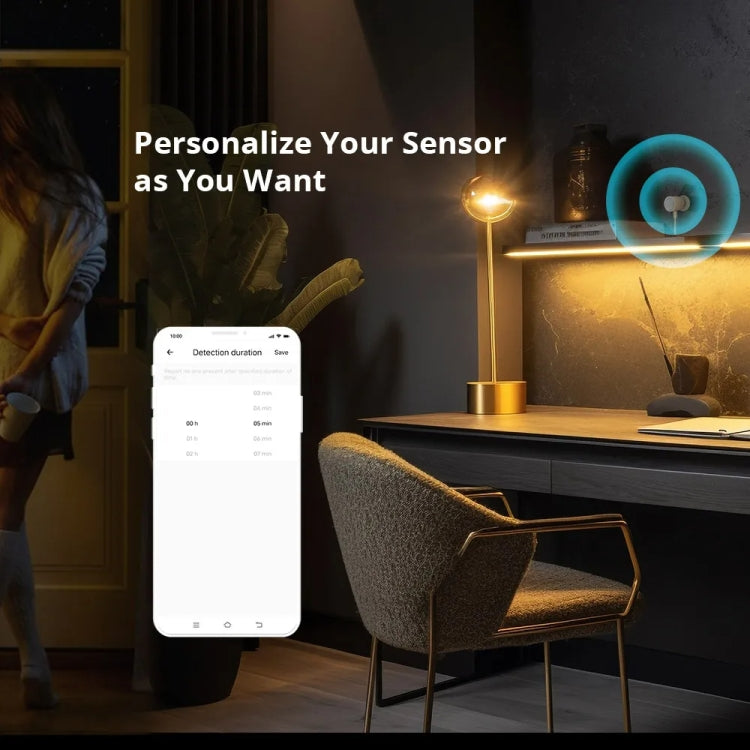 SONOFF SNZB-06P ZigBee Sensor Detección de Presencia