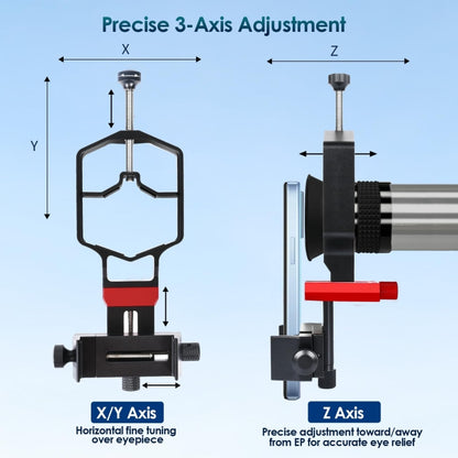 NovaTel Tridaptor DG-3 Adaptador Para Telescopio 3 Ejes