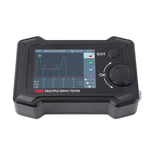ToolkitRC ST8 Servo Tester Salida Simultánea 8 Canales