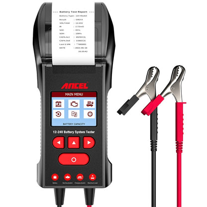 ANCEL BST600 Probador de Batería Automotriz 12V 24V CCA