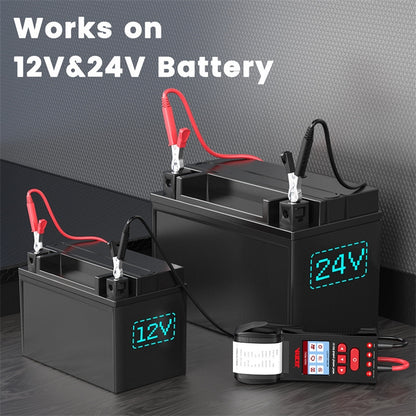 ANCEL BST600 Probador de Batería Automotriz 12V 24V CCA
