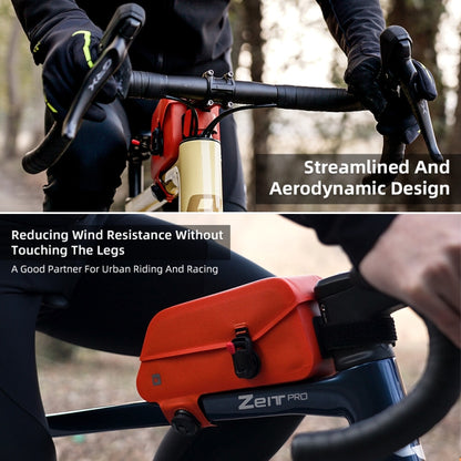 Rhinowalk K33 Bolsa Para Tubo Superior Bicicleta 1,2 L Cierre Magnético