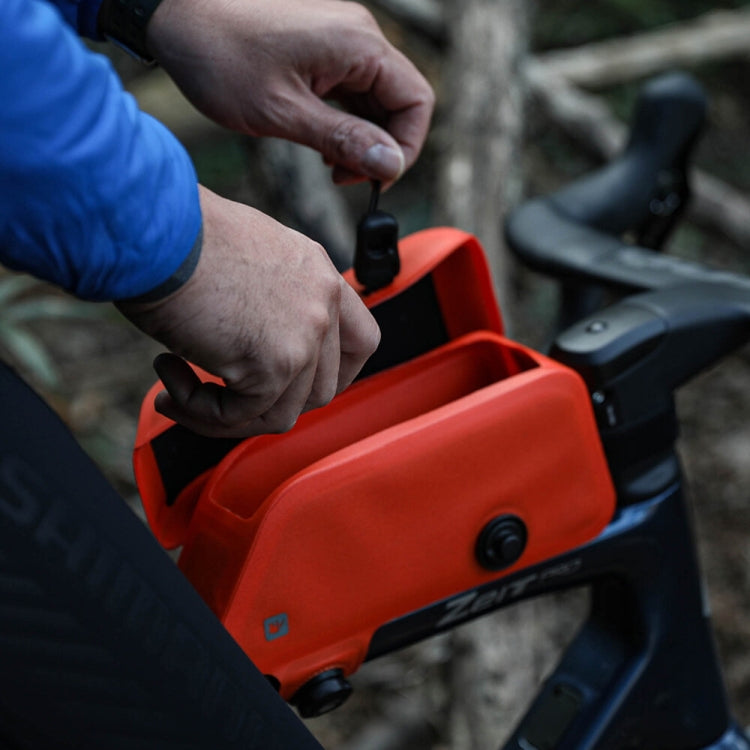 Rhinowalk K33 Bolsa Para Tubo Superior Bicicleta 1,2 L Cierre Magnético
