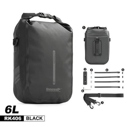 Rhinowalk RK406 Bolsa para Horquilla Impermeable 6L