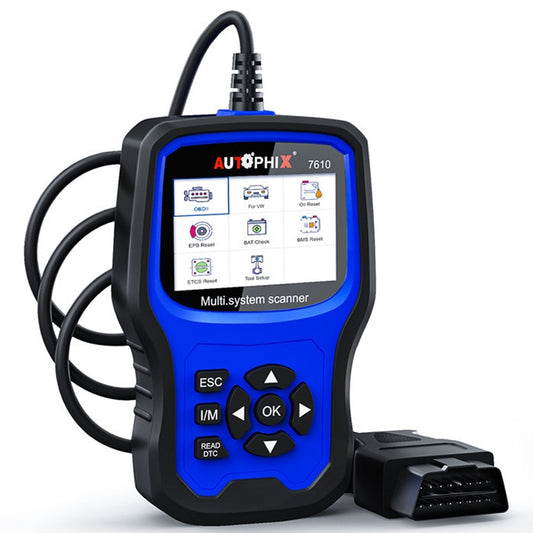 Autophix 7610 Escáner OBD2 EOBD Portátil de Sistema Completo