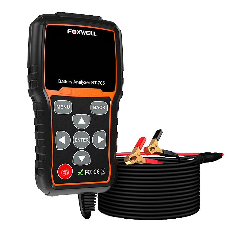 FOXWELL BT705 Analizador De Batería Automotriz Prueba De Carga