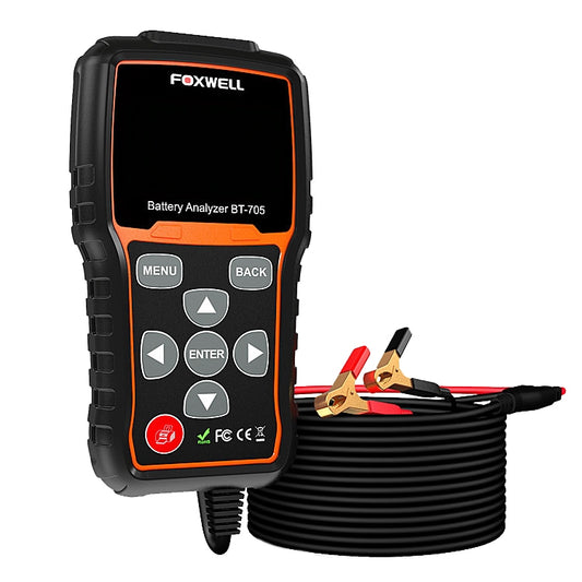 FOXWELL BT705 Analizador De Batería Automotriz Prueba De Carga
