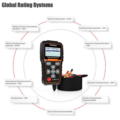 FOXWELL BT705 Analizador De Batería Automotriz Prueba De Carga
