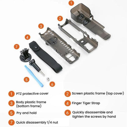 RCSTQ DJI OSMO Pocket 3 Estuche Correa Antideslizante