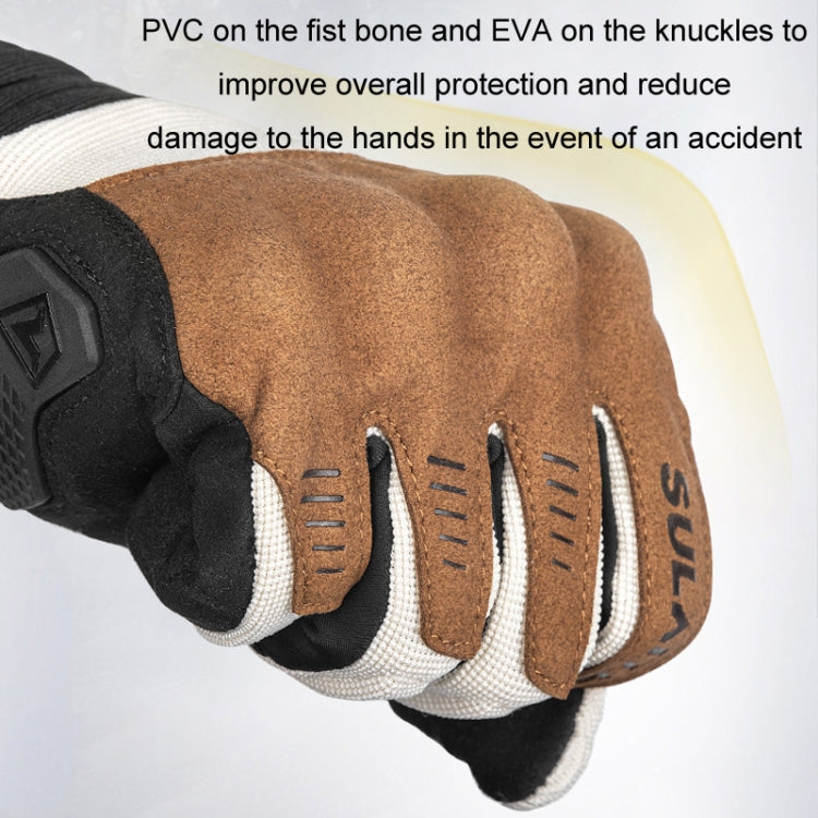 SULAITE Guantes De Motociclismo Con Pantalla Táctil