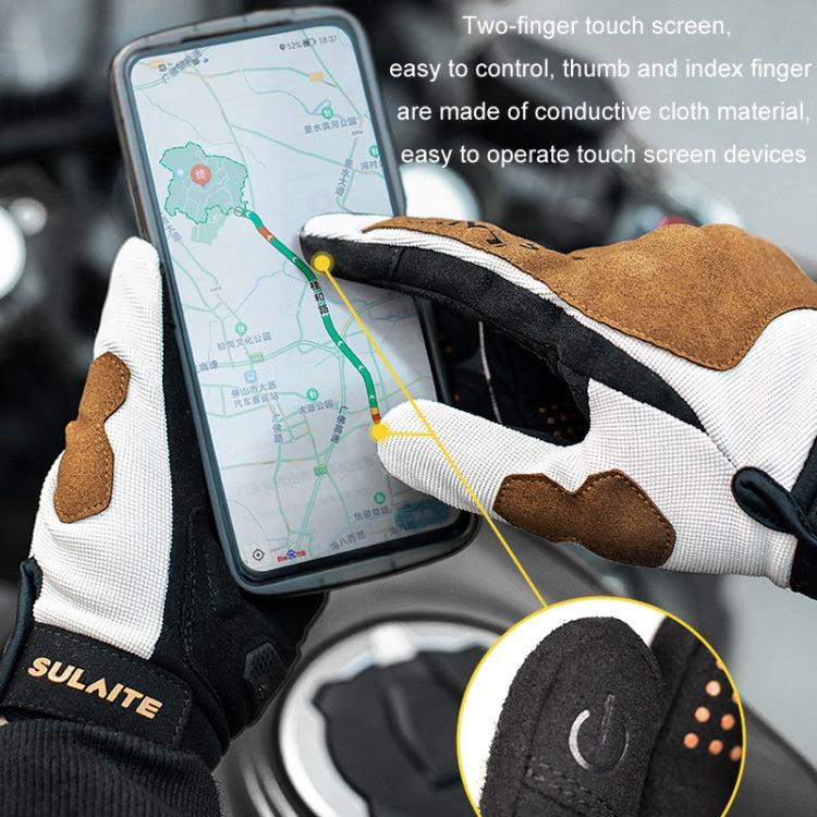 SULAITE Guantes De Motociclismo Con Pantalla Táctil