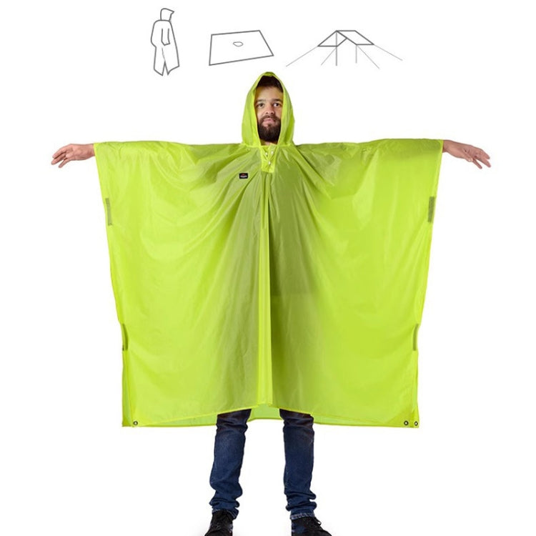 Naturehike 210T Plaid 3 en 1 Poncho Impermeable Portátil