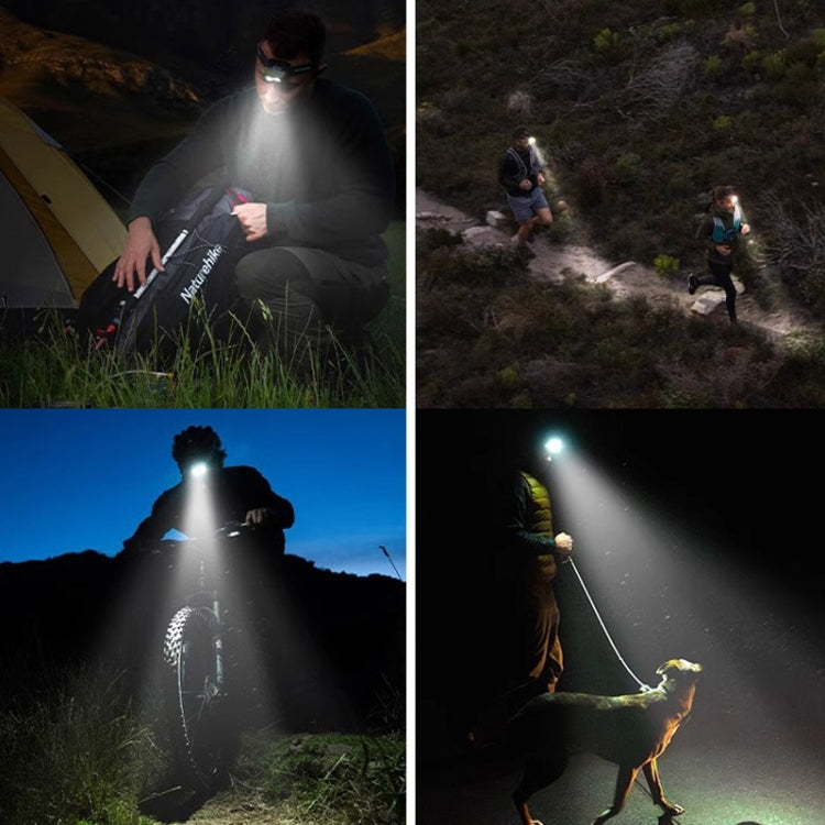 Naturehike Linterna Frontal IP68 Impermeable Exterior
