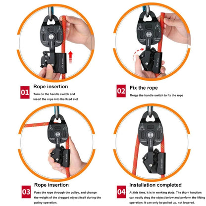 XINDA XD-8620 Grúa De Rescate Con Polea Elevadora Portátil