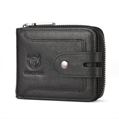 Bull Captain 232 Cartera Piel De Vaca RFID Para Hombre