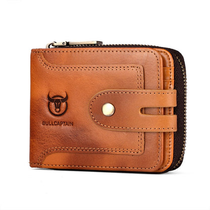 Bull Captain 232 Cartera Piel De Vaca RFID Para Hombre