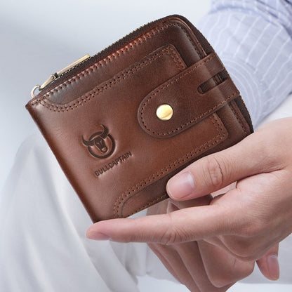 Bull Captain 232 Cartera Piel De Vaca RFID Para Hombre