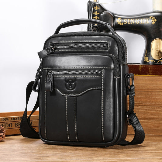 Bull Captain 0400 Bolso Bandolera Piel Vacuno Capacidad