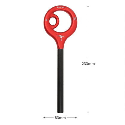 XINDA XD-Q9732 Descensor De Escalada 150 Kg Capacidad