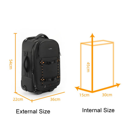 Cwatcun D136 Gen 1 Bolso Hombro con Ruedas para Cámara