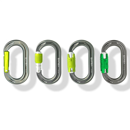 XINDA HH-9769 Mosquetón de Escalada 22-24kN para Montañismo