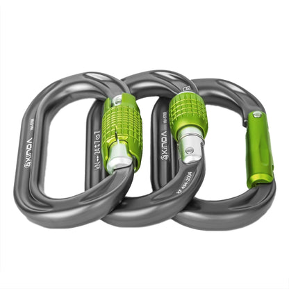 XINDA HH-9769 Mosquetón de Escalada 22-24kN para Montañismo