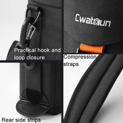 Cwatcun D157 Bolsa DSLR Abatible Resistente a Golpes