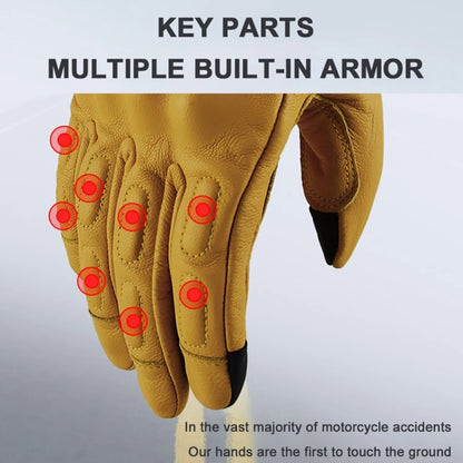 Ghost Racing Guantes Motociclismo Protección Lateral