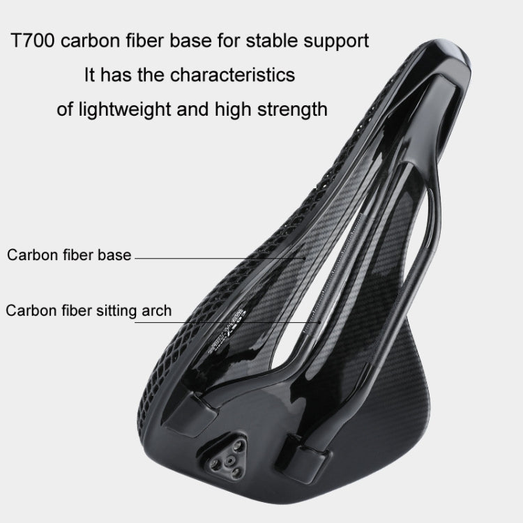 WEST BIKING EM21T7002 Asiento Para Bicicleta De Fibra De Carbono Ultraligero