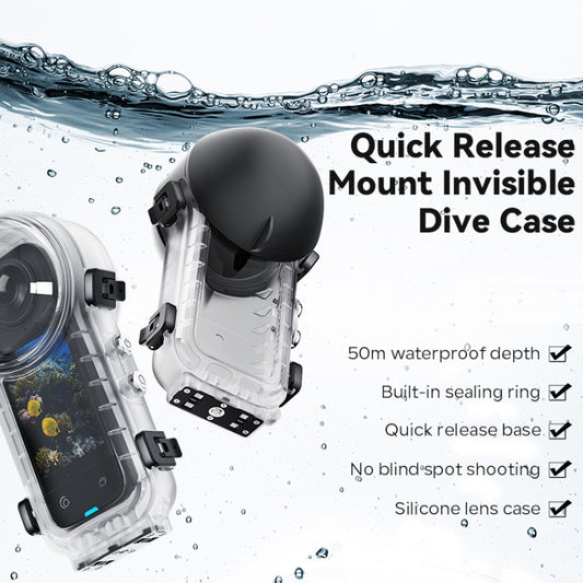 AMagisn Insta360 X4 Funda Impermeable 50m Buceo Sumergible