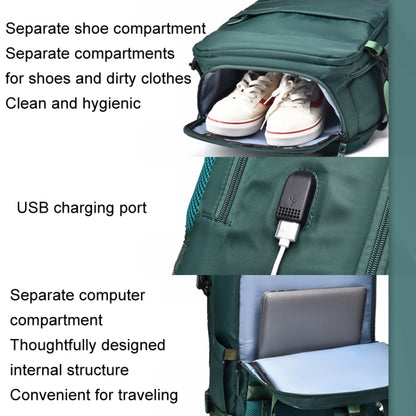 WEIXIER B692 Bolso Mochila Computadora Cierre180 Grados