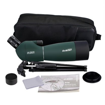 SVBONY SV28 Telescopio Observación 25-75x70 HD Para Aves