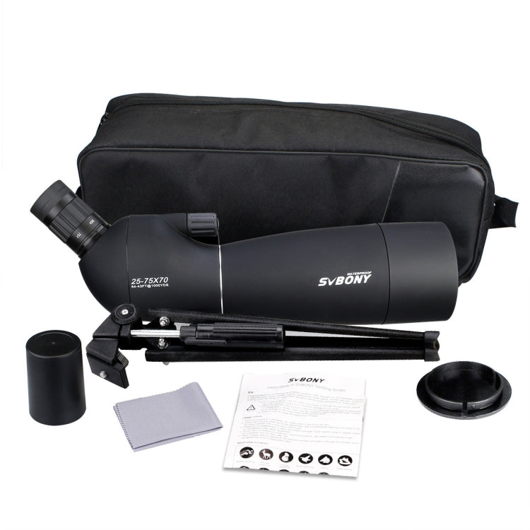 SVBONY SV28 Telescopio para Aves 25-75x70 Observacion de Campo
