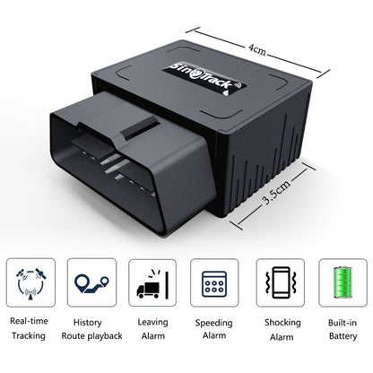 SinoTrack Rastreador GPS OBD 2G Seguimiento En Tiempo Real
