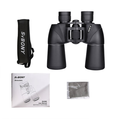 SVBONY SV206 Binoculares Impermeables IPX6 10x50 Ligero