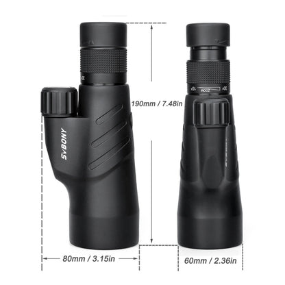 SVBONY SV45 Monocular 10-30x50 Zoom Continuo Impermeable