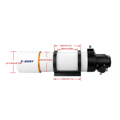 SVBONY SV48P Telescopio Refractor Enfoque Doble Velocidad