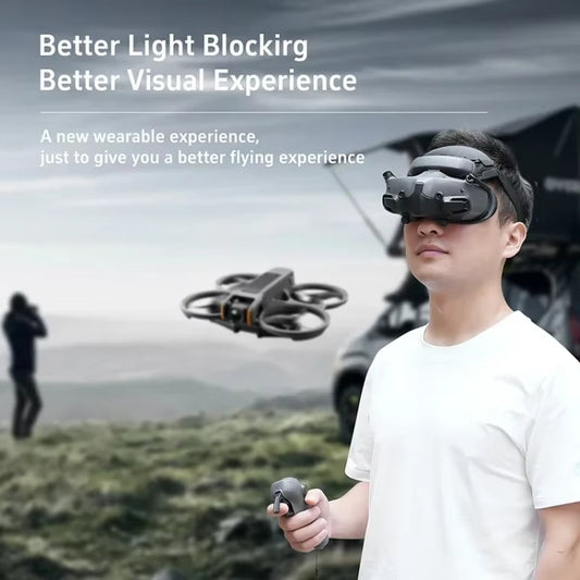 DJI Neo Goggles 3 RCSTQ Gafas de Aviación Almohada Frontal