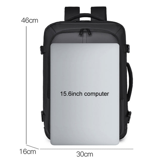 WEIXIER B724 Mochila Expandible para Portátil Gran Capacidad