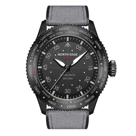 North Edge Reloj Deportivo Movimiento Solar Cuarzo