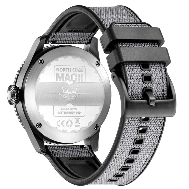 North Edge Reloj Deportivo Movimiento Solar Cuarzo