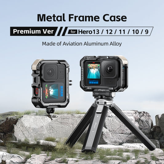 AMagisn Jaula Metal GoPro HERO13 Disparos Horizontales