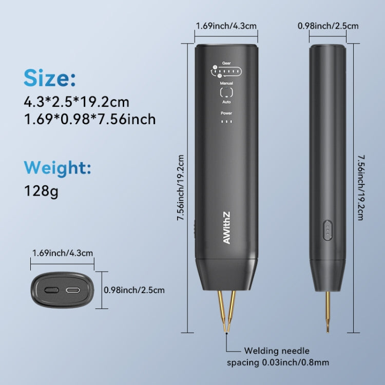 AWithZ Minimáquina De Soldadura Por Puntos Portátil 650A
