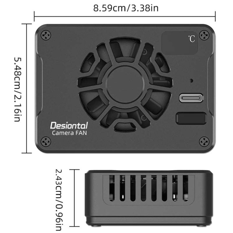Desiontal F01 Enfriador Para Cámara SLR IA Inteligente