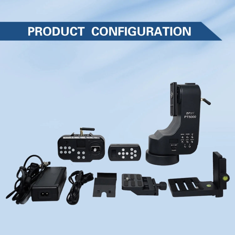 Zifon PT-5000 Cámara Con Control Remoto Y Cardán 360 Grados